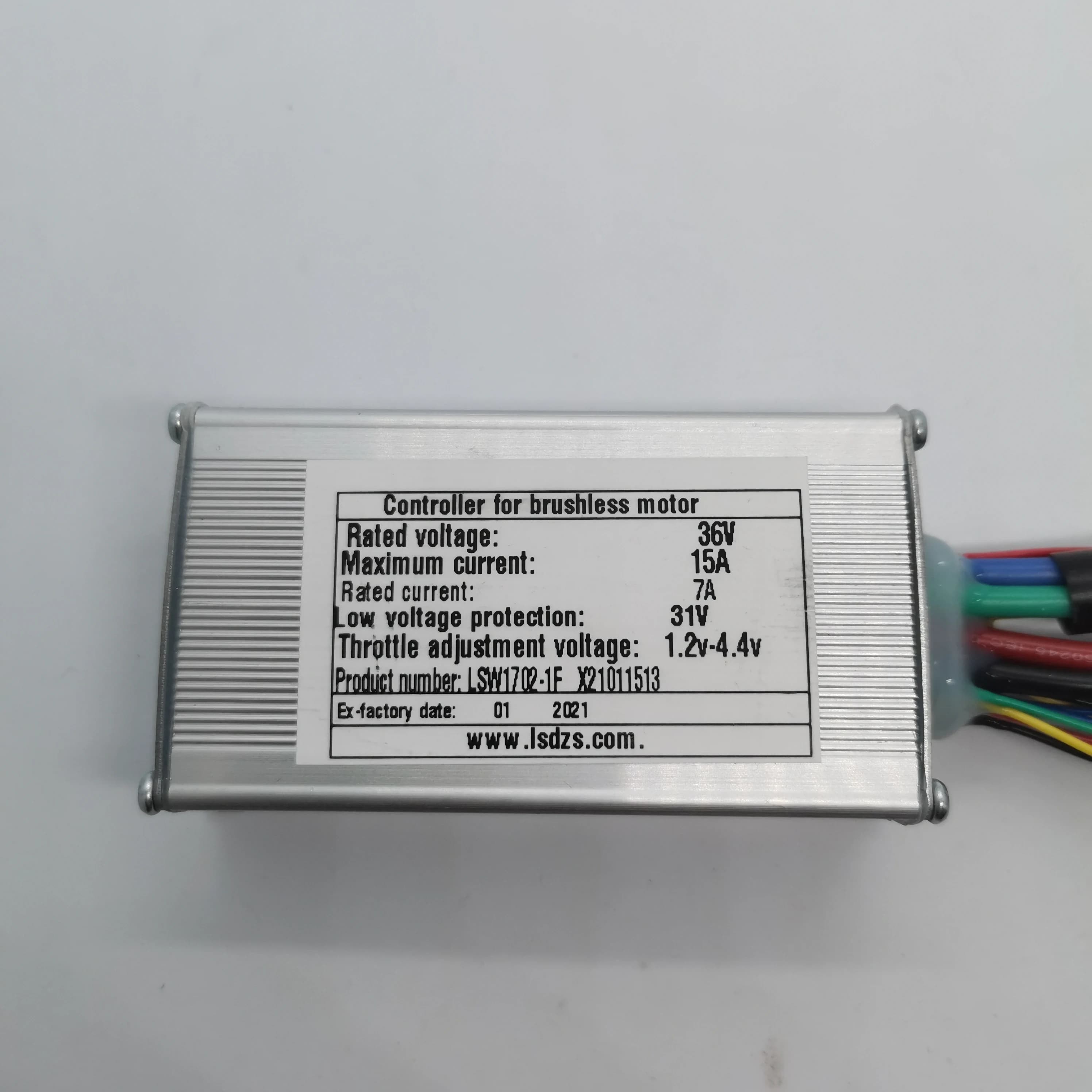 Kefe nélküli motorvezérlő LSW1702-1F, 36 V 15 A