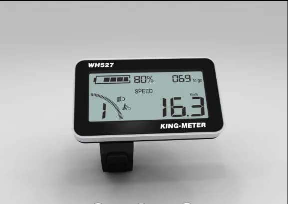 King-Meter WH527 LCD kijelző Ecorike e-bike-hoz, 36 V (2. kivitel)