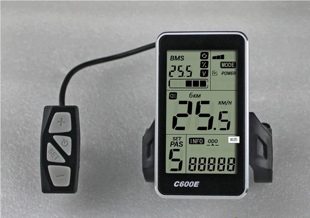 Bigstone C600E LCD kijelző