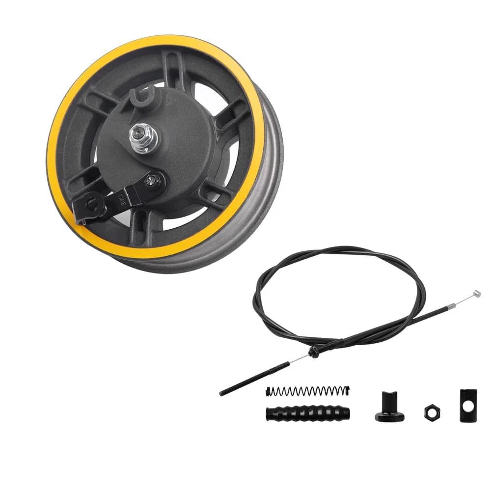 Első kerékagy (motordob) fékbowdennel Ninebot Max G30, G30D, G30LP rollerhez – szett