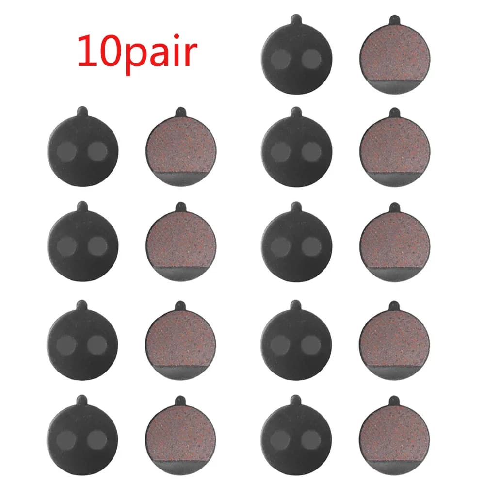 Félfémes tárcsafékbetét Kugoo M4, M2 Pro és iScooter iX3, iX4 rollerhez – 10pairs fekete