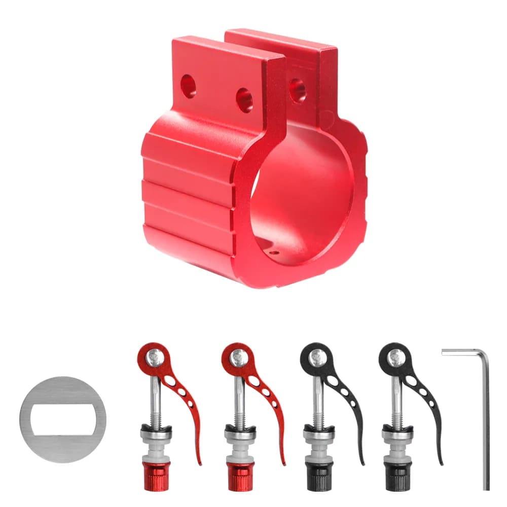 Megerősített összecsukózár Dualtron DT3, Spider, Zero 8X, 10X, 11X és Speedual rollerhez – piros