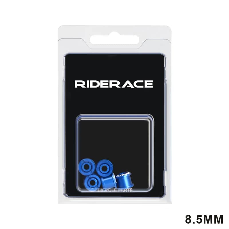 Riderace 7075 alumínium lánckerékcsavar M8 (5 db) – 8,5 mm kék