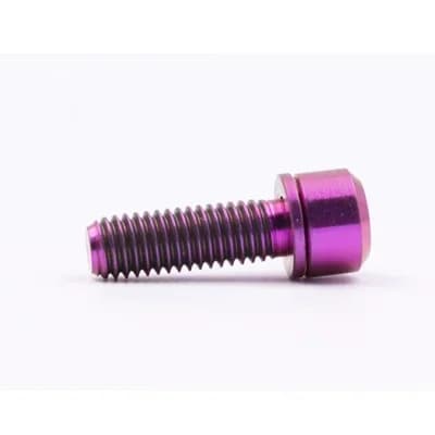 Titán fékkarcsavar M5×14 mm (1/2 db) – 1 db lila