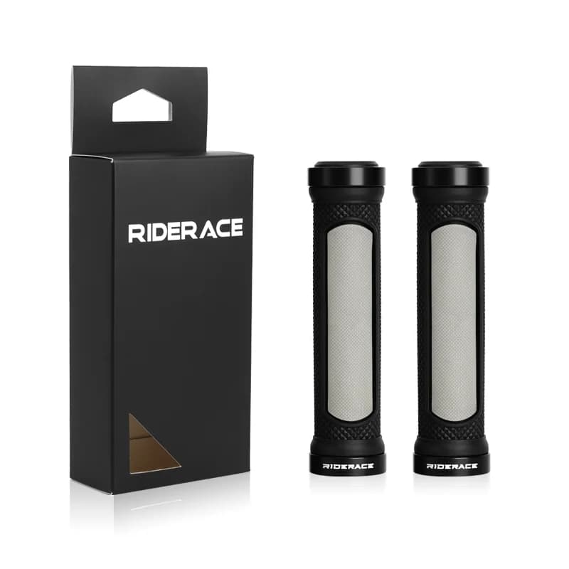Csavarral rögzíthető alumínium–TPR markolat – szürke