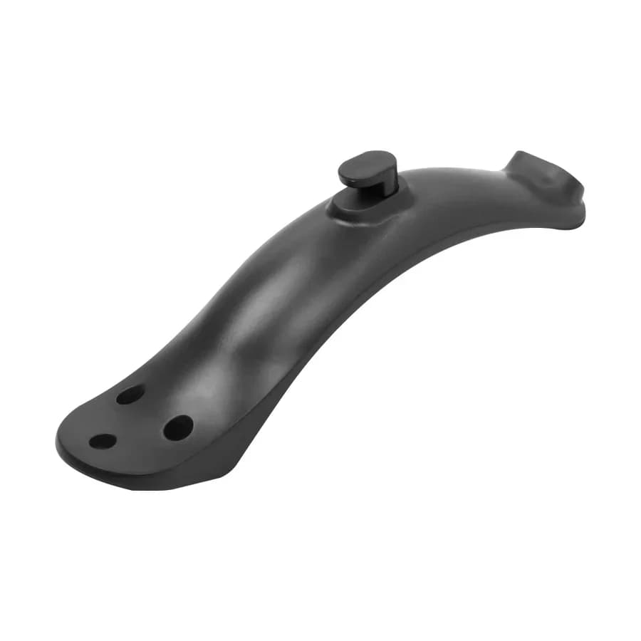 Hátsó sárvédő tartóval és figyelmeztető lámpával Xiaomi M365, Pro, 1S rollerhez – fekete hátsó fender