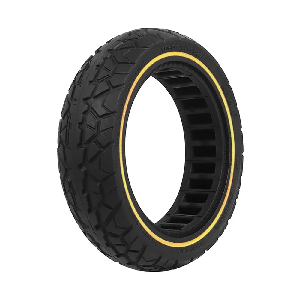 Méhsejt-szerkezetű tömör terepgumi 70/60-7.5 Ninebot ZT3 Pro, G3 rollerhez (2. kivitel) – sárga