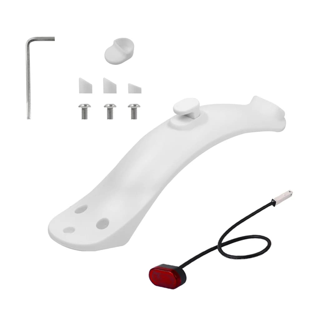 Rövid hátsó sárvédő szilikondugóval Xiaomi M365, M187, Pro rollerhez – Type H