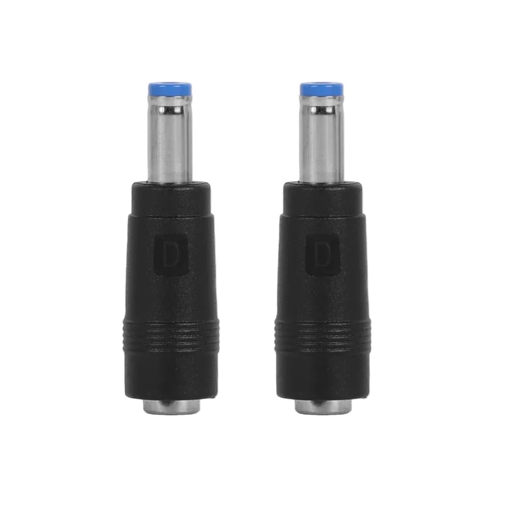 DC tápcsatlakozó-átalakító 5,5×2,1 mm anyáról 5,5×2,5 mm apára (1/5 db) – 2 db