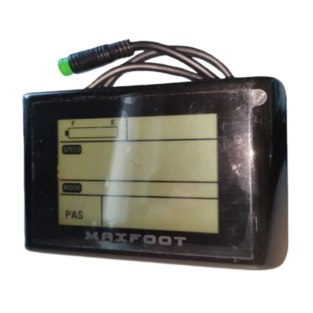 LCD kijelző Maxfoot e-bike-hoz, 48 V, 5 tűs