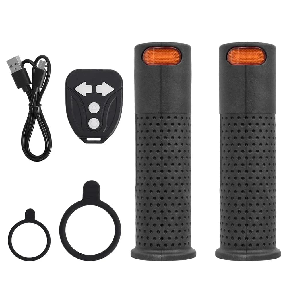 Irányjelzős markolat Xiaomi Elite, Mi 4, 4 Lite, 4 Pro, 4 Ultra, 5, 5 Pro, 5 Max, 6, 6 Ultra rollerhez – szett E-black