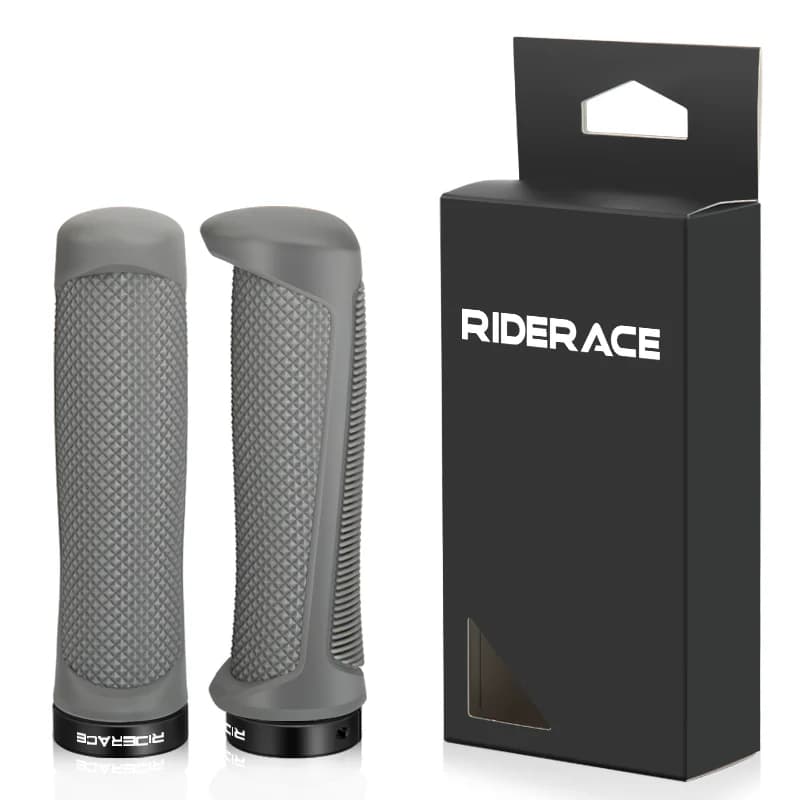 Riderace egyoldalt rögzíthető ergonomikus markolat – szürke