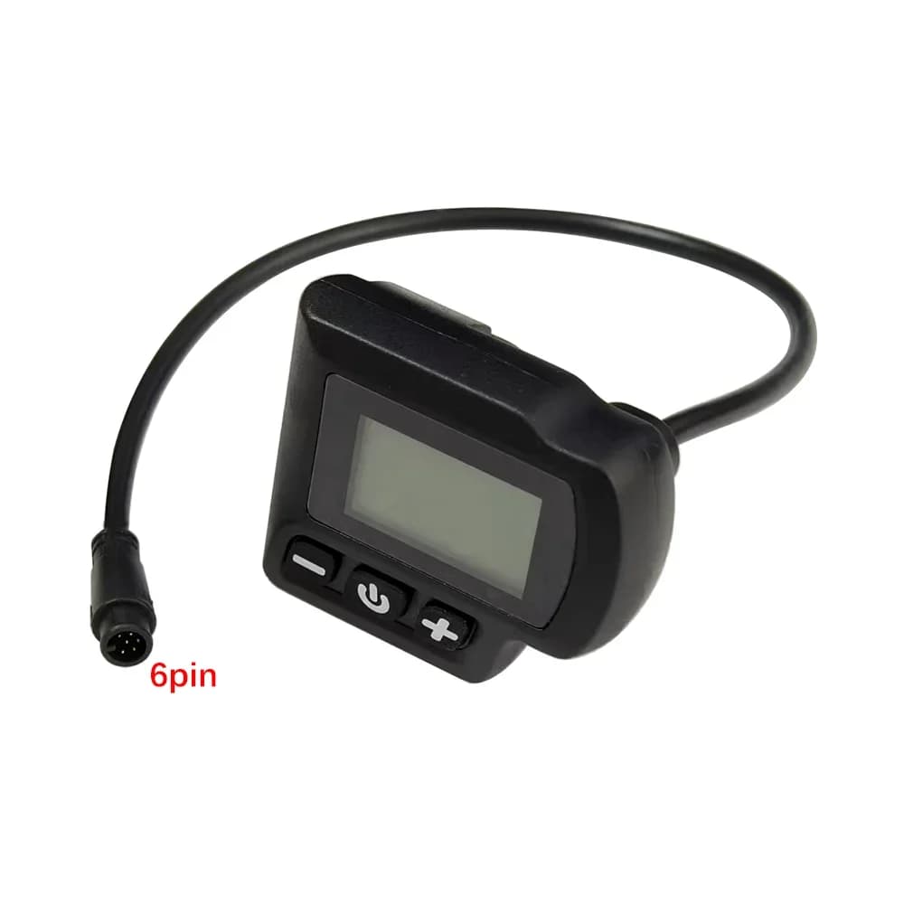 Vinka KD58C LCD kijelző Engwe e-bike-hoz, 36/48 V, 6 tűs apa