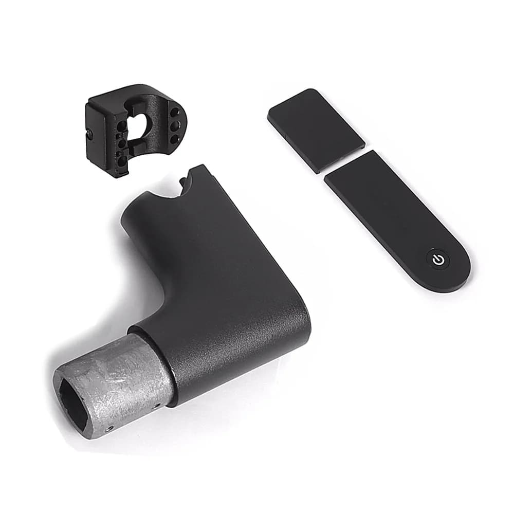Kormány-műszerfal talp, rögzítőbak és csavar Xiaomi M365, 1S, Pro rollerhez – C