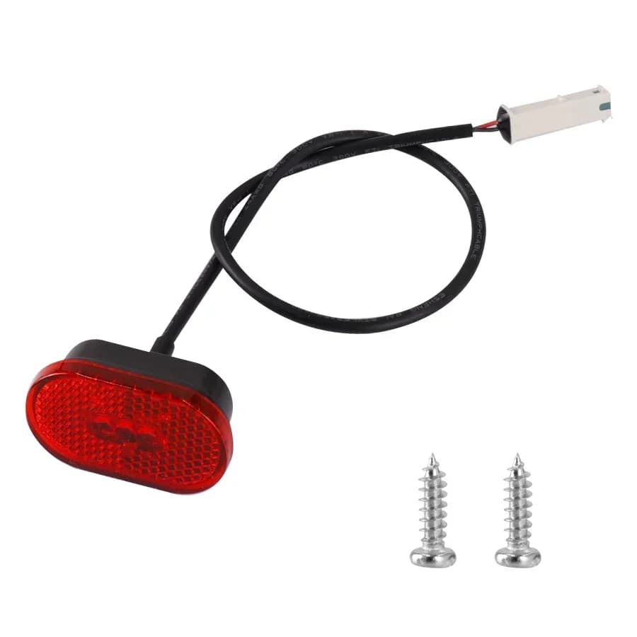 Hátsó sárvédő-készlet lámpával, tartóval és fényvisszaverővel Xiaomi M365, Pro 2, 1S, Mi 3 rollerhez – taillight