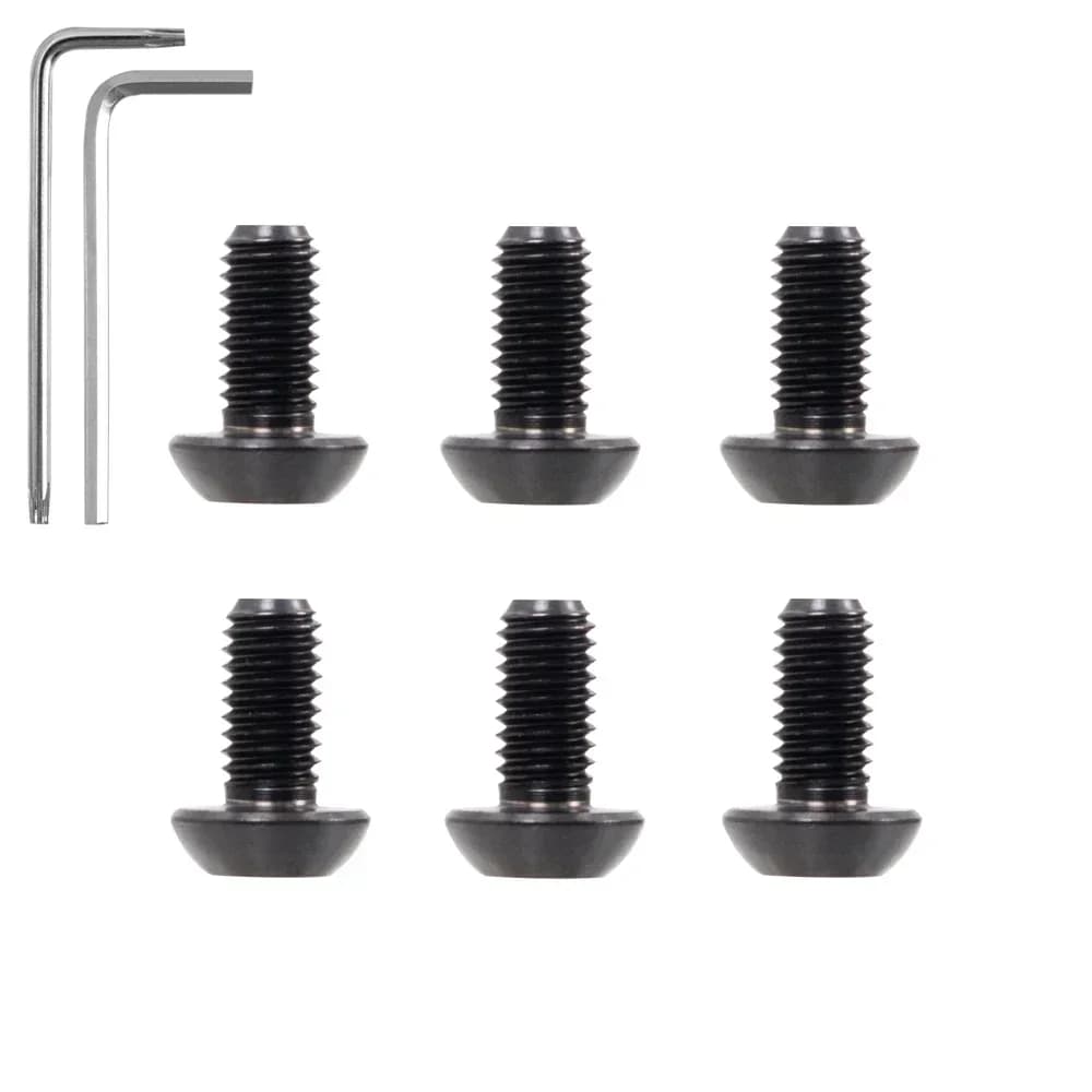 Titán féktárcsa-csavar M5×10 mm – fekete