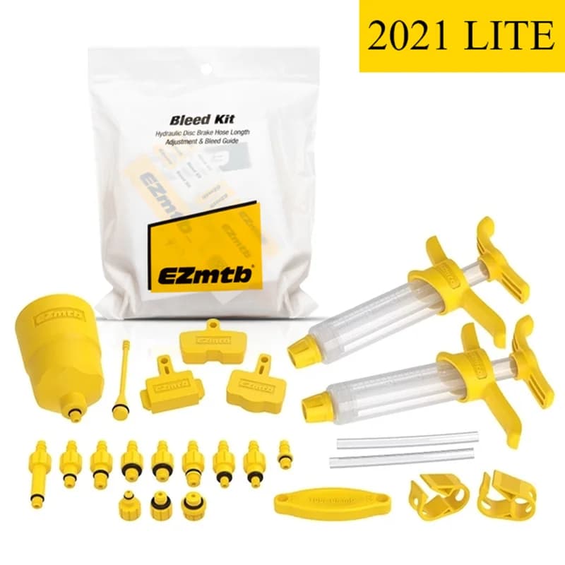 Ezmtb 2022 PRO hidraulikus tárcsafék légtelenítő készlet (Shimano, SRAM, Avid, Magura) – 2021 LITE táskával