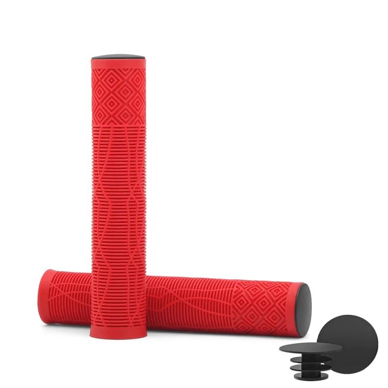 Riderace 165 mm-es hosszított gumi markolat 22,2 mm-es kormányhoz – piros