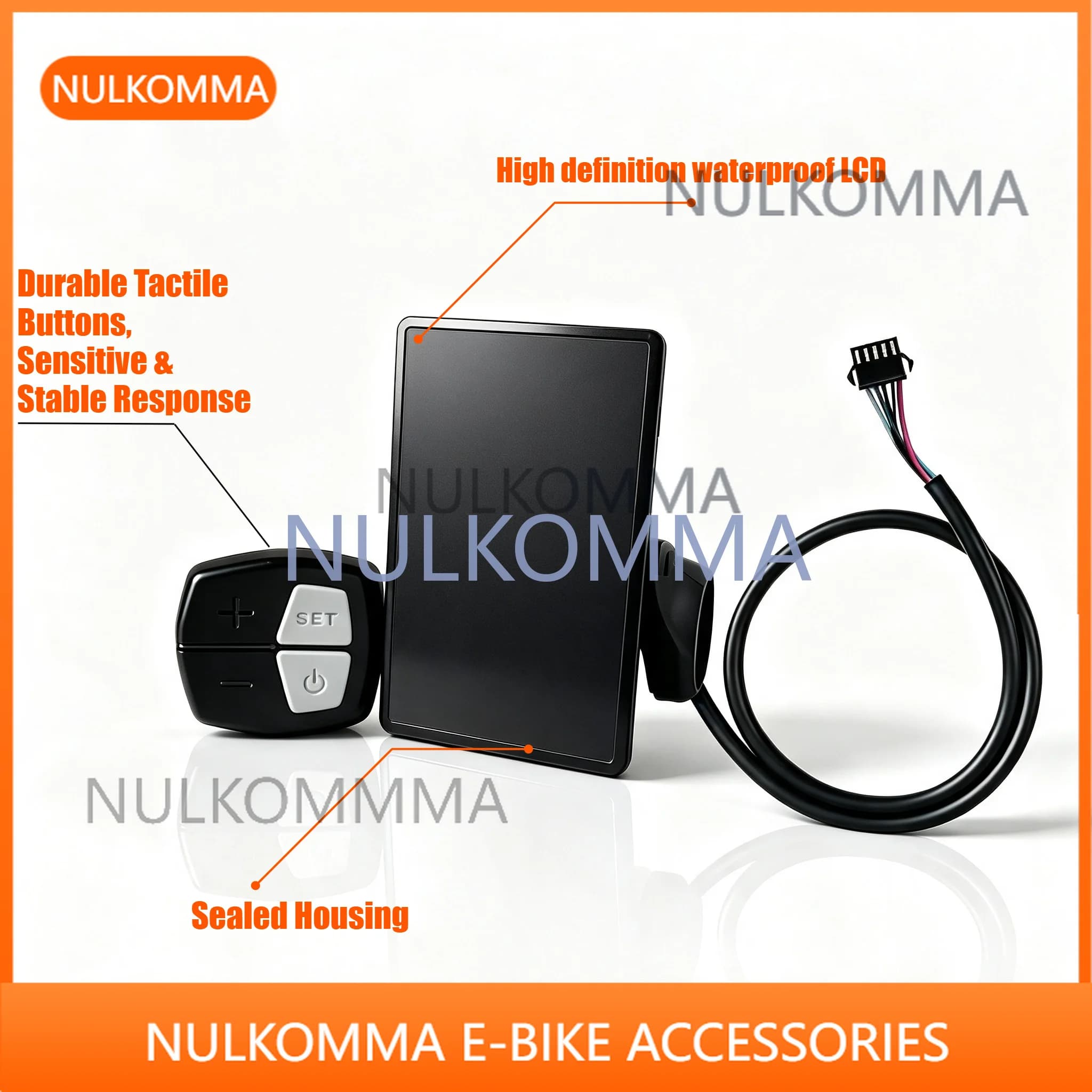 C900E LCD kijelző, vízálló, UV-álló