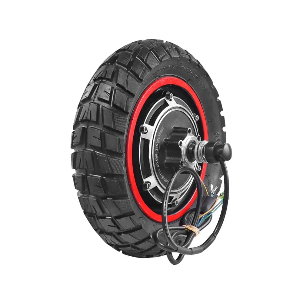 Tárcsafékes agymotor 48 V 500 W 80/65-6 gumival Kugoo M4, M4 Pro rollerhez – hátsó wheel