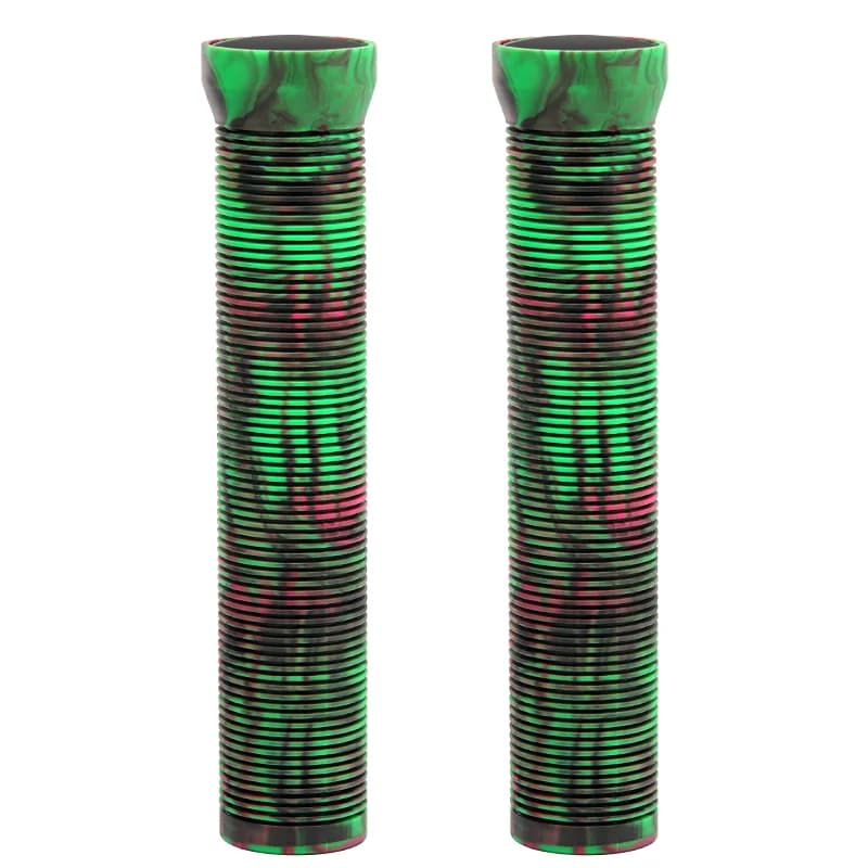 165 mm-es színes gumi markolat 22,2 mm-es kormányhoz – zöld