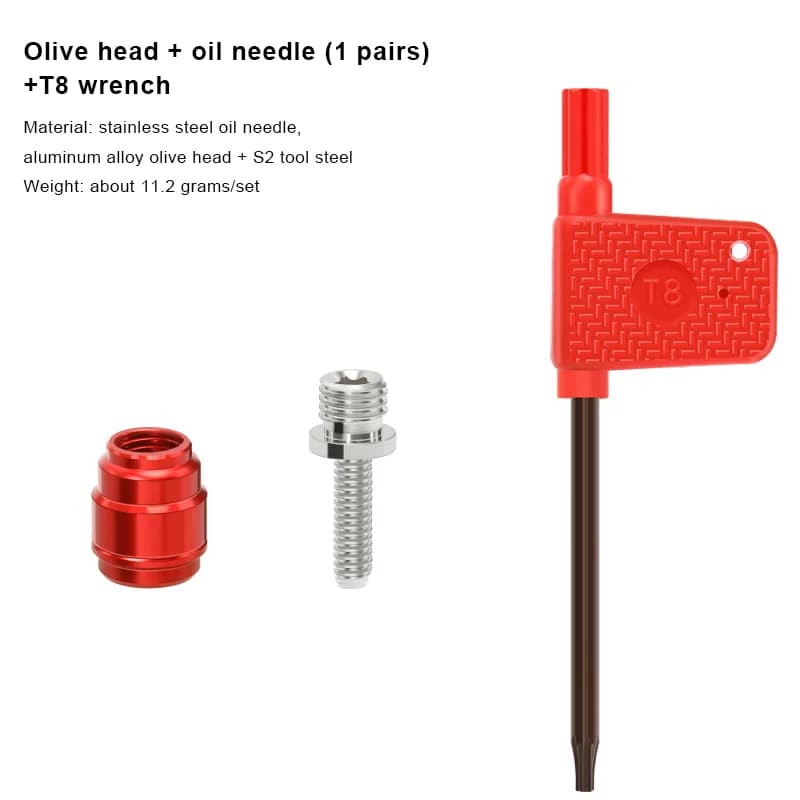Riderace olívagyűrű és tű készlet SRAM/Avid fékcsőhöz – 1 pár