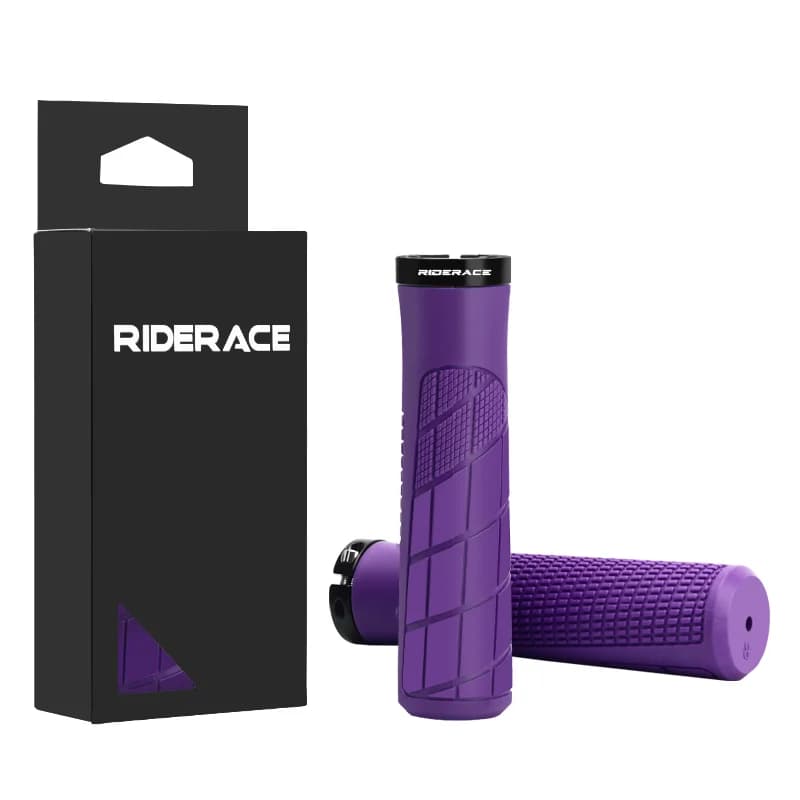 Riderace ergonomikus TPR markolat szarvval – lila