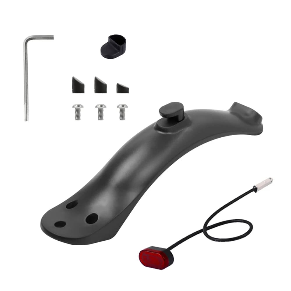 Rövid hátsó sárvédő szilikondugóval Xiaomi M365, M187, Pro rollerhez – Type G