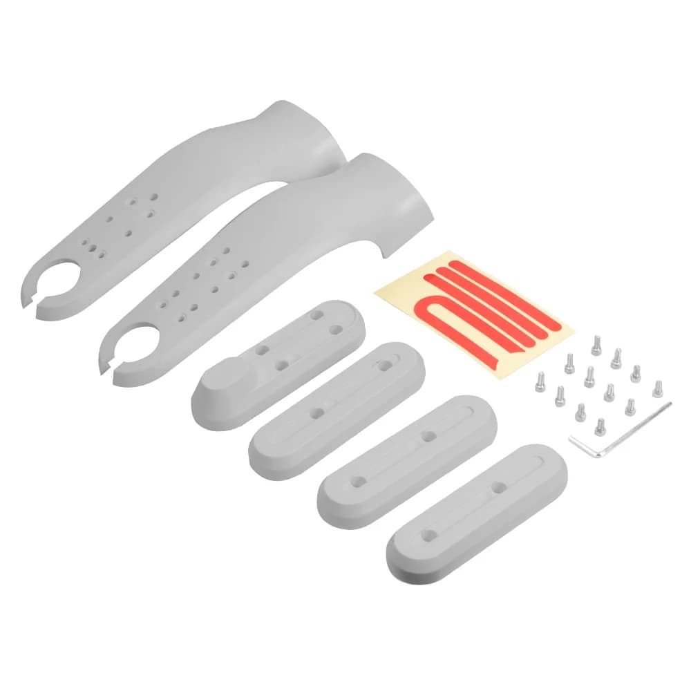 Első villaburkolat-készlet Xiaomi M365, Pro, 1S rollerhez – fehér