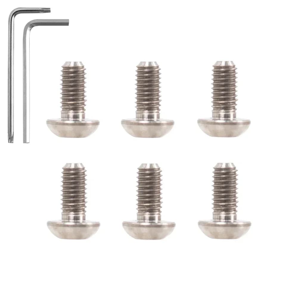 Titán féktárcsa-csavar M5×10 mm – ezüst