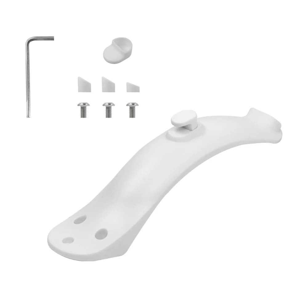 Rövid hátsó sárvédő szilikondugóval Xiaomi M365, M187, Pro rollerhez – Type E