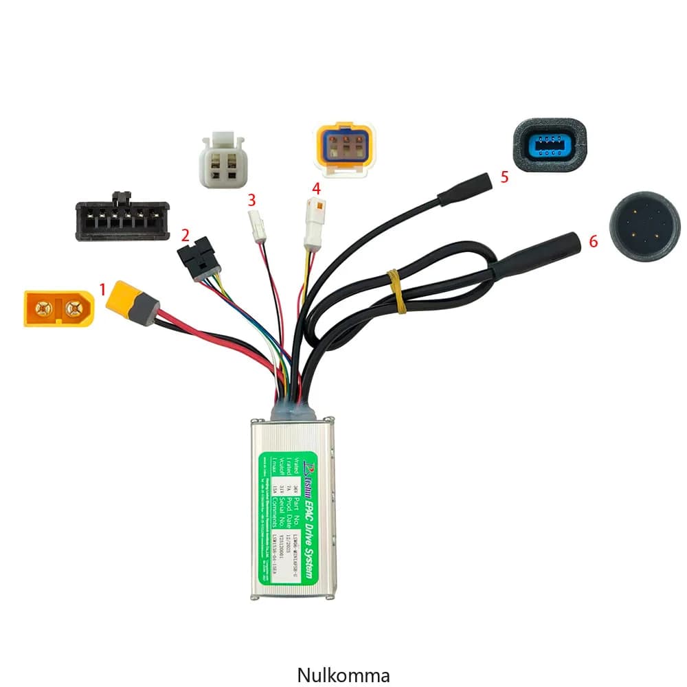 Kefe nélküli motorvezérlő LSW1538-04-15EA, 36 V 15 A
