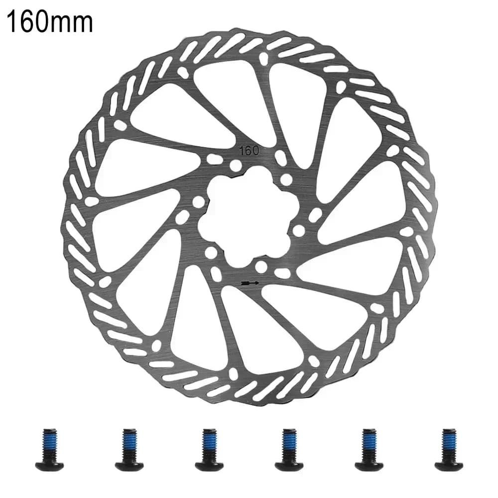 Rozsdamentes féktárcsa 160 mm, 6 furatos, Zero 11X, Kaabo Wolf Warrior, Wolf King GT és Vsett 11+ rollerhez – 160 mm