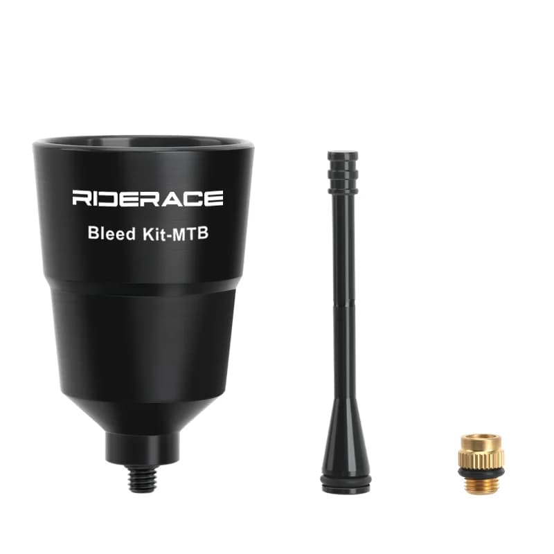 Riderace olajtölcsér és légtelenítő készlet Shimano hidraulikus fékhez – Road mtb fekete