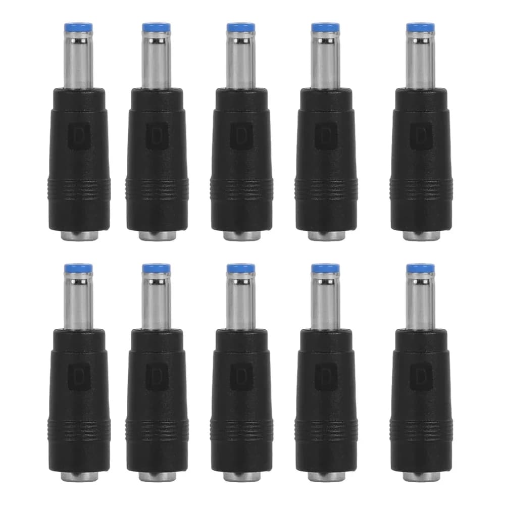 DC tápcsatlakozó-átalakító 5,5×2,1 mm anyáról 5,5×2,5 mm apára (1/5 db) – 10 db