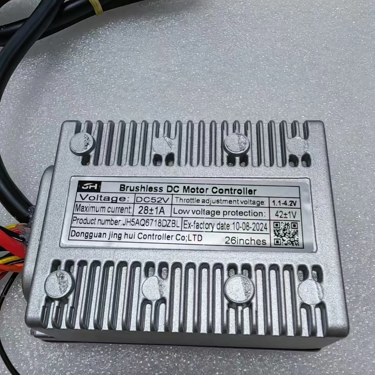 Kefe nélküli motorvezérlő JH5AQ6718DZBL, 48 V 28 A