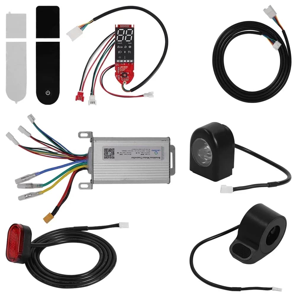 Lenzod vezérlő LED kijelzővel és gázkarral Xiaomi M365, 1S, Pro rollerhez, 36 V 350 W