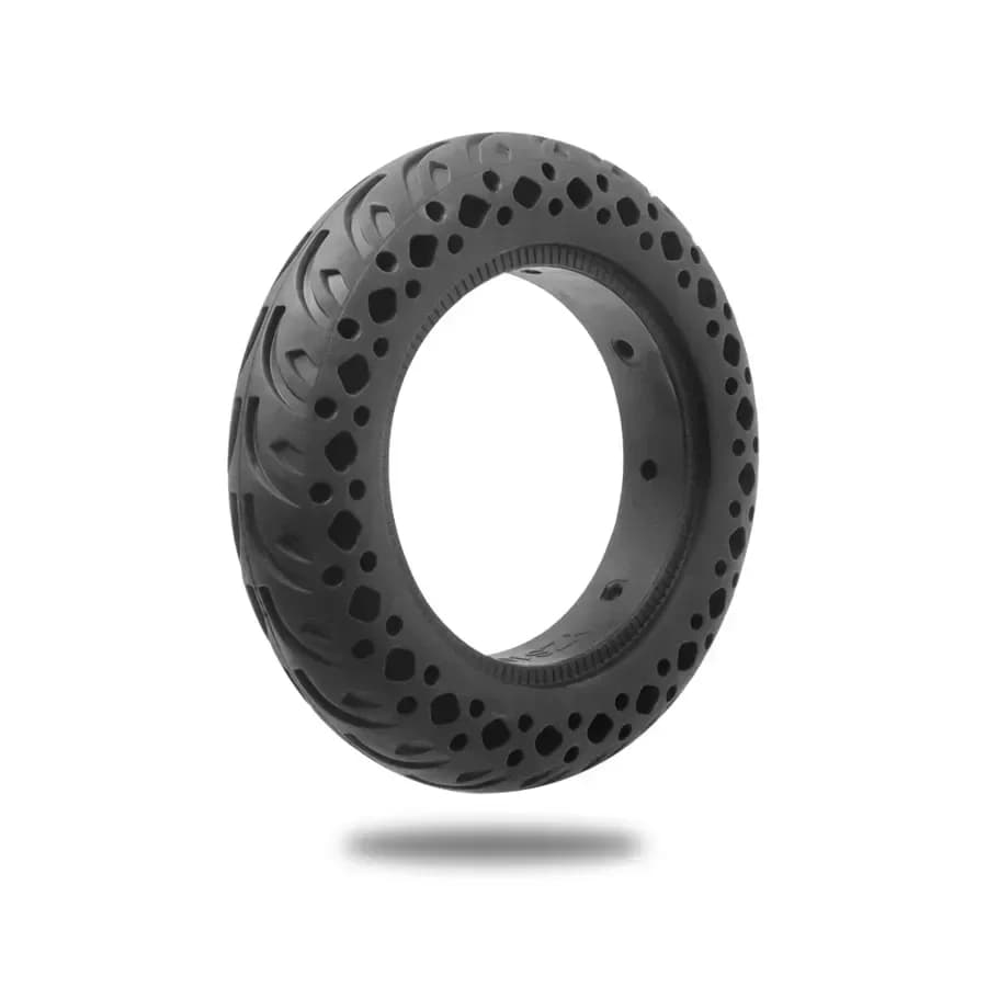 Csúszásgátló tömör gumi 10×2.0 fényvisszaverő matricával és szerszámkészlettel Xiaomi M365, Pro, Pro 2, Mi 3 rollerhez – 1 db