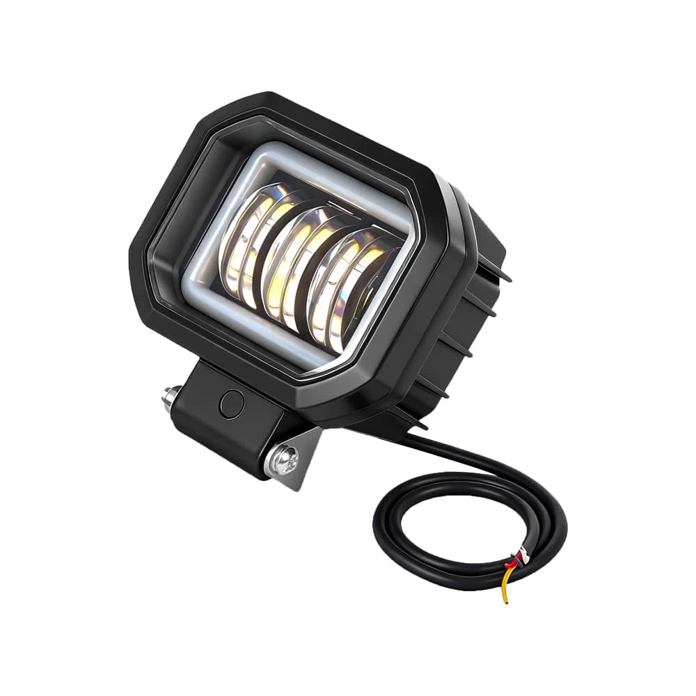 Vízálló LED első lámpa (spotlámpa), 12–80 V