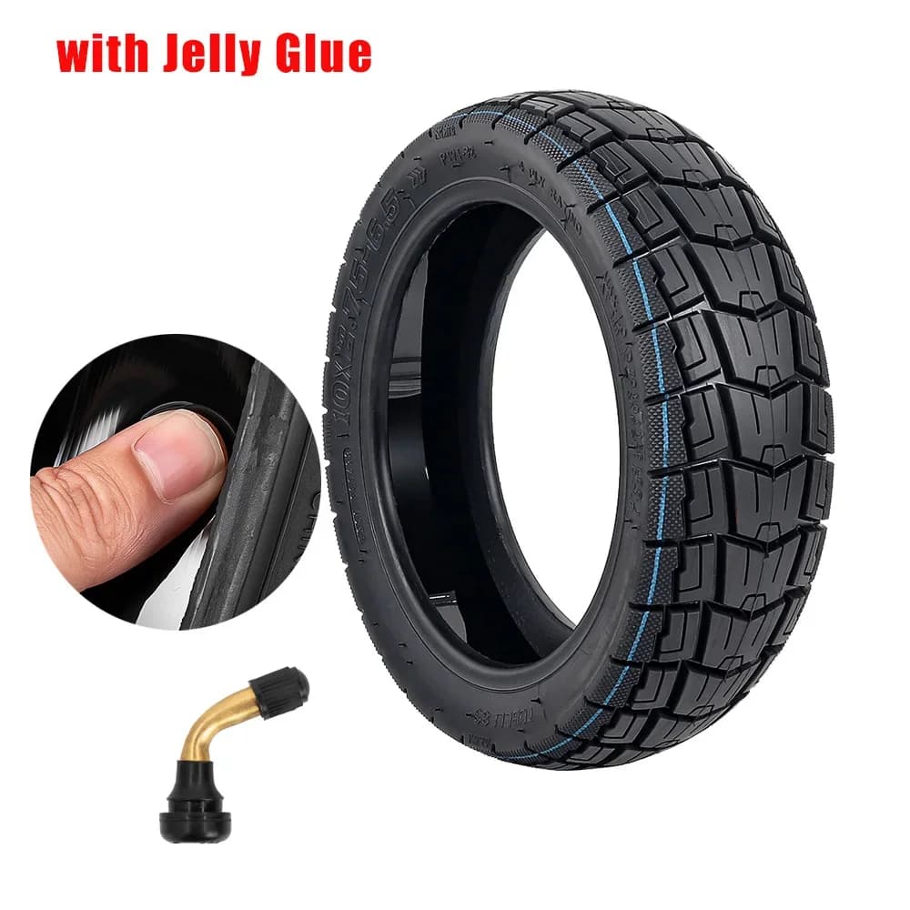 Önjavító (zselés) tömlő nélküli gumi 10×2.75-6.5 Kukirin G2, G3, A1 és SmartGyro Rockway C rollerhez – és glue-C