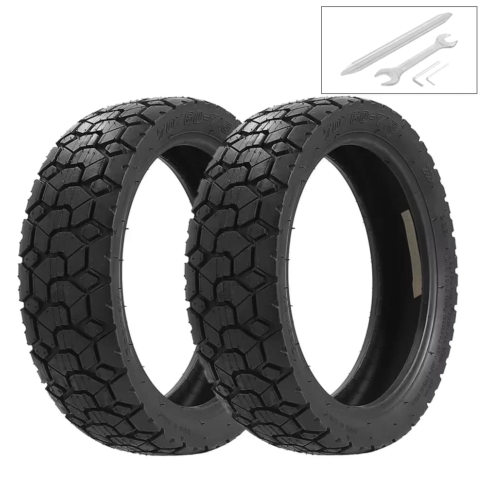 Tömlő nélküli terepgumi 70/60-7.5 (11") Ninebot ZT3, ZT3 Pro rollerhez – 2 db tire és tool