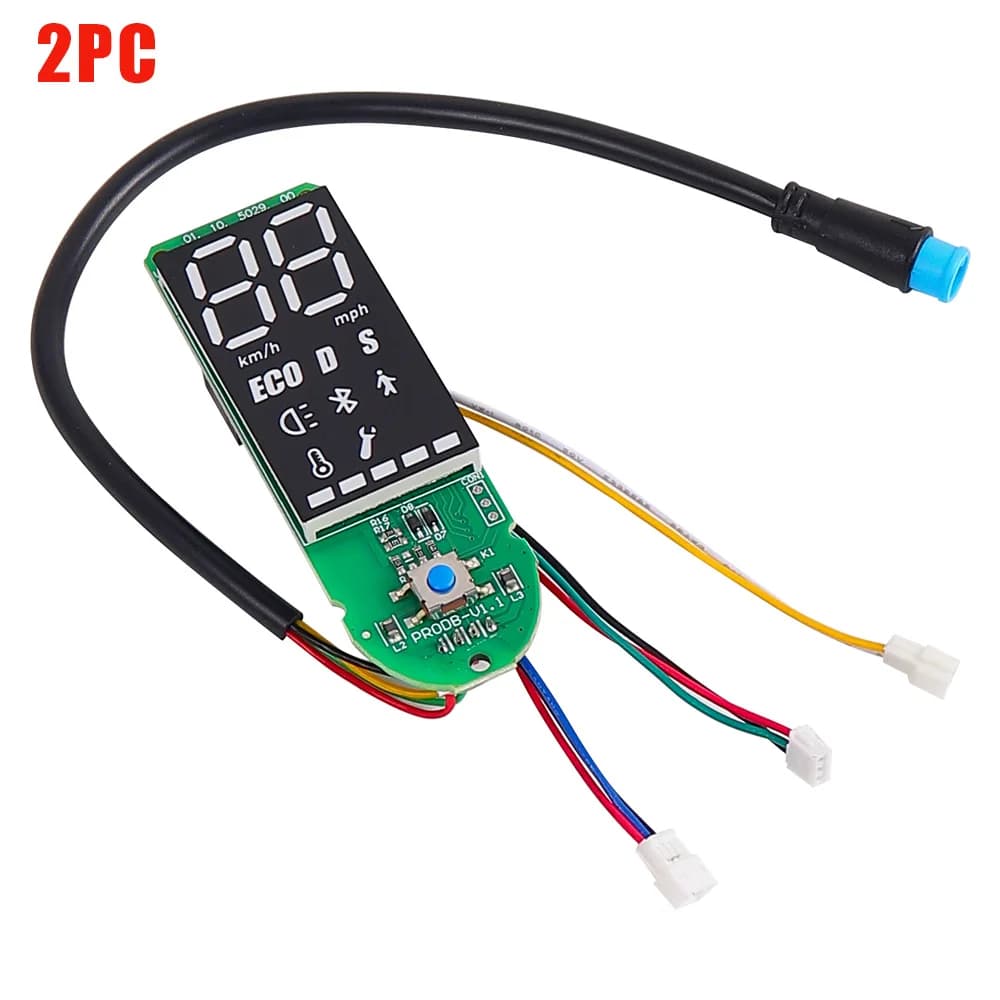 LED kijelző Bluetooth-fedéllel Ninebot Max G30 rollerhez – 2 db display