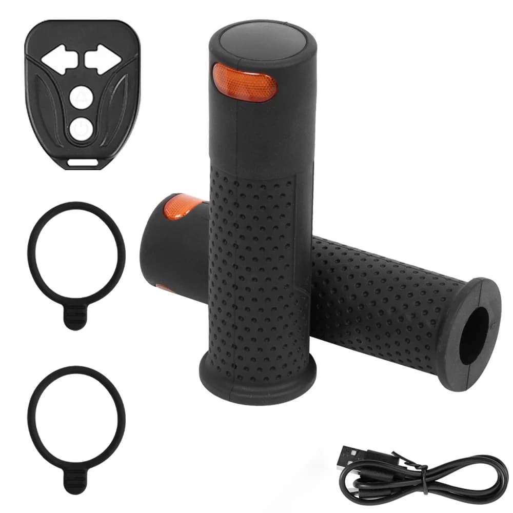 Vezeték nélküli LED irányjelzős markolat Dualtron Thunder, Kaabo és NIU rollerhez – A-black