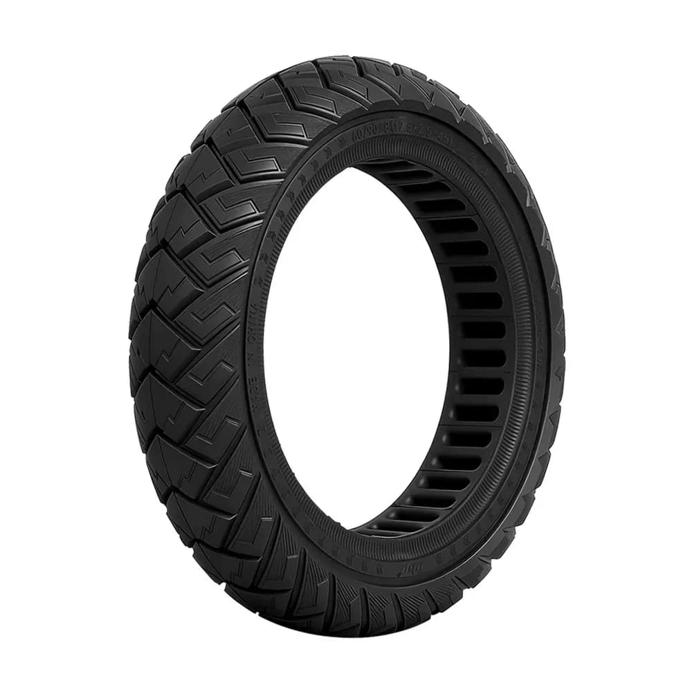 Pótalkatrészek Xiaomi 5 Plus rollerhez: hátsó sárvédő, lámpa, bowden, kijelzőfedél, töltőaljzat, tömör gumi – Solid tire fekete