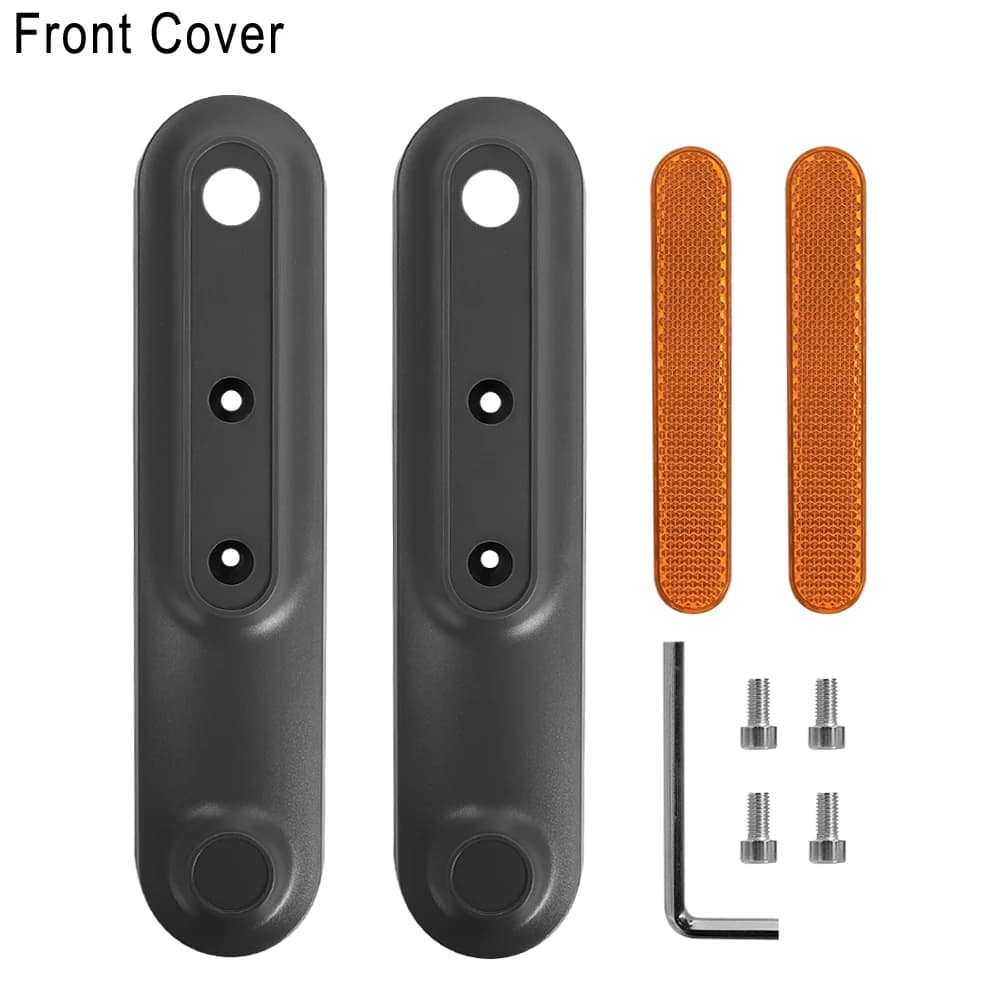 Első/hátsó sárvédő, tartó, hátsó lámpa, fényvisszaverő és oldalburkolat Xiaomi 4 Ultra rollerhez – első cover