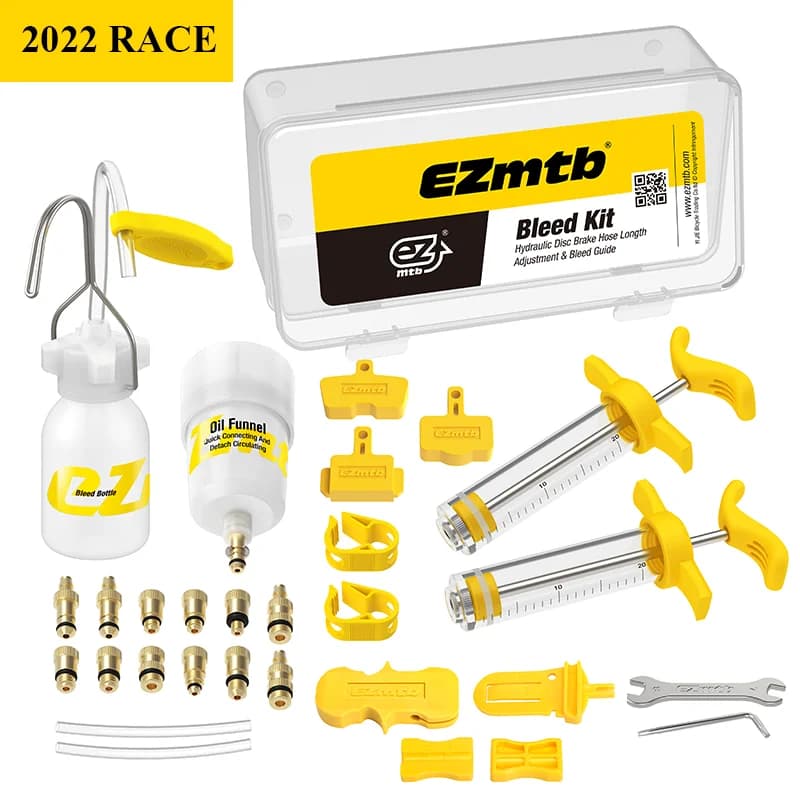 Ezmtb 2022 PRO hidraulikus tárcsafék légtelenítő készlet (Shimano, SRAM, Avid, Magura) – 2022 RACE