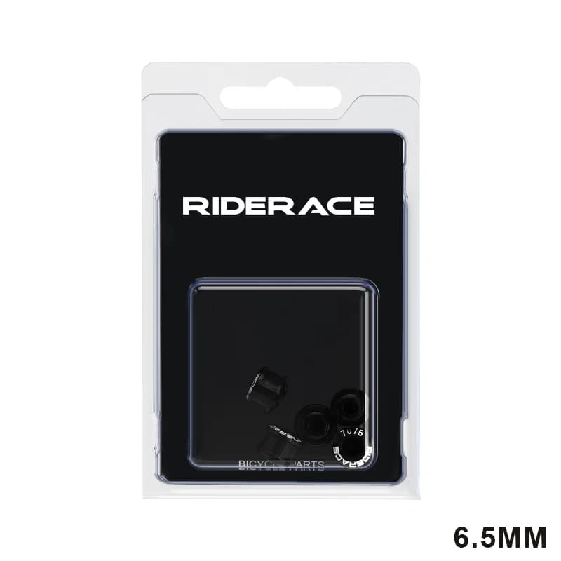 Riderace 7075 alumínium lánckerékcsavar M8 (5 db) – 6,5 mm fekete