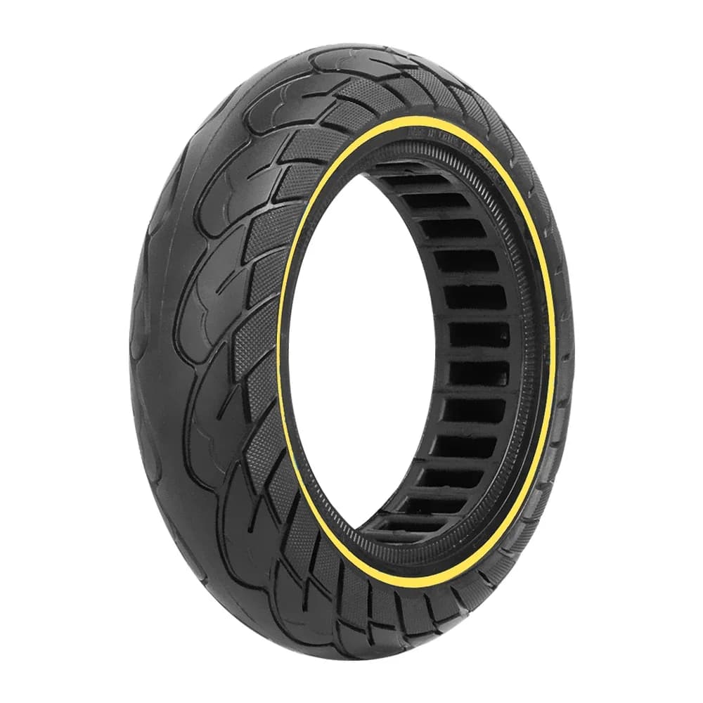 Defektmentes méhsejt-szerkezetű tömör gumi 10×2.5 (60/70-6.5) Ninebot Max G30 rollerhez (2. kivitel) – sárga