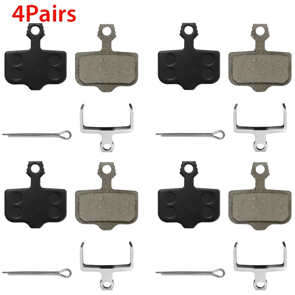 Tárcsafékbetét (4 pár) Zero 8X, 10X, 11X, Vsett 10+, Kugoo G1 és Dualtron Thunder rollerhez – Semi metal 4 pár