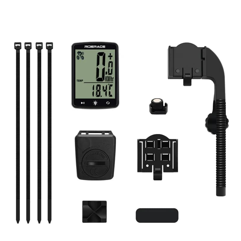 Riderace 2,4"-os vezeték nélküli kerékpárcomputer